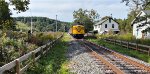 CVSR 6771 retreats past the CVNP Visitor Center.